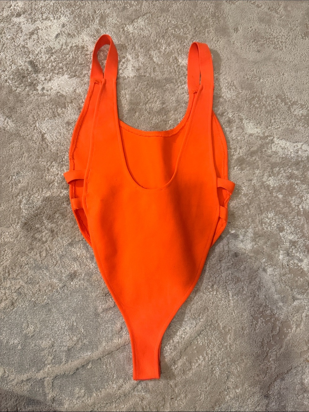 Bright Orange bodysuit